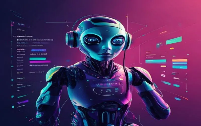 Tampilan aplikasi Android musik dengan UI/UX modern