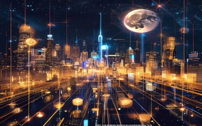 Kota terbangun dengan teknologi blockchain dan Web3