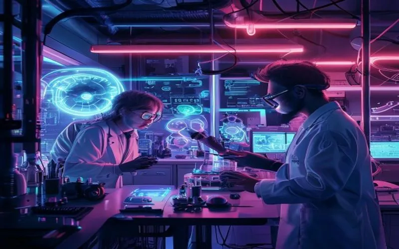 Pengembaraan kemeriah menemukan perkara penting baru di laboratorium yang mirip futuristik