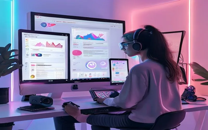 Influencer muda membuat konten viral di sosmed